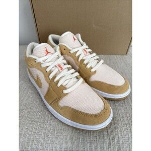 Jordan 1 Low SE Twine Womens 11.5/Mens 10 DH7820-700 Shoes New